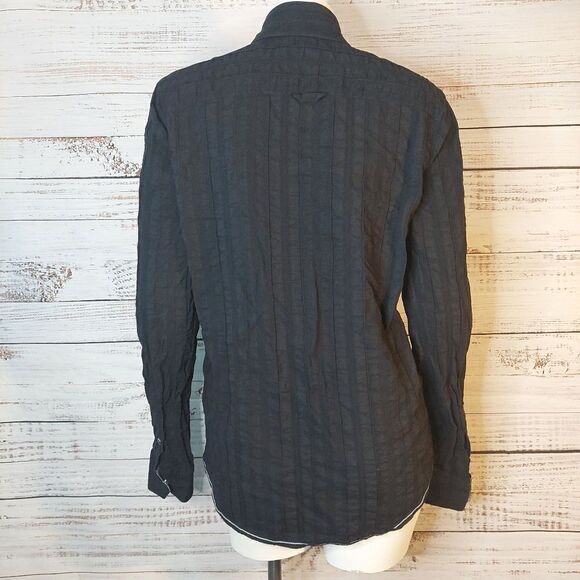 Womans Age Of Wisdom Long Sleeve Button Down Shirt - Picture 7 of 10